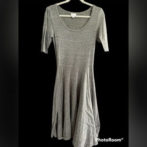 LuLaRoe Nicole Dress - Gray